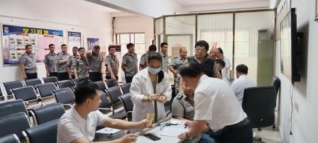 毛發(fā)毒檢筑牢禁毒防線 --郴州市保安服務(wù)有限公司開展毛發(fā)檢測(cè)工作